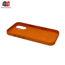 Чехол для iPhone 17 Leather Case Premium+MagSafe, Orange
