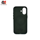 Чехол для iPhone 17 Leather Case Premium+MagSafe, Green