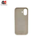 Чехол для iPhone 17 Silicone Case Premium+MagSafe, Vanilla