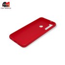 Чехол для Xiaomi Redmi Note 8 силиконовый, ребристый, красного цвета, Cherry