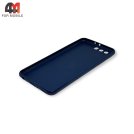 Чехол для телефона Huawei P10 Plus силиконовый, матовый, синего цвета, Cherry