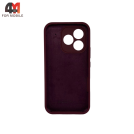 Чехол для Honor 600 Lite Silicone Case, цвет марсала