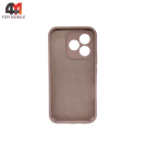 Чехол для Honor 600 Lite Silicone Case, пудрового цвета