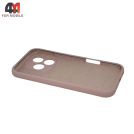 Чехол для Honor 600 Lite Silicone Case, пудрового цвета