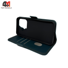 Чехол-книга для Xiaomi Mi 17T Pro шов, зеленого цвета, Case