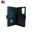 Чехол-книга для Xiaomi Redmi A7 Pro 4G шов, зеленого цвета Case