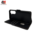 Чехол-книга для Xiaomi Redmi A7 Pro 4G шов, черного цвета Case
