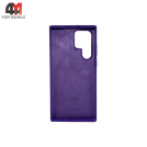 Чехол Samsung S22 Ultra Silicone Case, фиолетового цвета