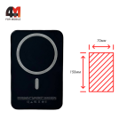 Power Bank MagSafe V10, 20W, черный, 10000 mAh