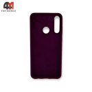 Чехол для телефона Huawei Y6P Silicone Case, цвет марсала