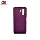 Чехол для телефона Huawei Nova Y70 Silicone Case, цвет марсала