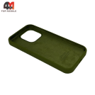 Чехол Iphone 13 Silicone Case, 48 болотный