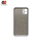 Чехол для Iphone 11 Silicone Case Squared, 9 белый