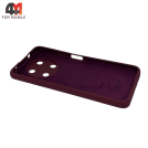 Чехол для телефона Huawei Nova Y90 Silicone Case, цвет марсала