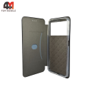 Чехол-книга для Xiaomi Poco M5 серого цвета