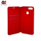 Чехол-книга для телефона Huawei Y6 Prime 2018/Y6 2018/Honor 7A Pro/Honor 7C красного цвета, New Case