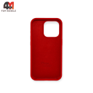 Чехол Iphone 15 Pro Silicone Case, 14 красный
