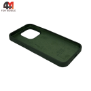 Чехол Iphone 15 Pro Silicone Case, 64 темно-еловый