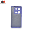 Чехол для Xiaomi Poco M6 Pro 4G/Redmi Note 13 Pro 4G/Redmi Note 14S Silicone Case, лавандового цвета