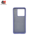 Чехол для Xiaomi Poco X6 5G/Redmi Note 13 Pro 5G Silicone Case, лавандового цвета