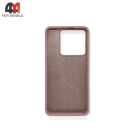 Чехол для Xiaomi Poco X6 5G/Redmi Note 13 Pro 5G Silicone Case, пудрового цвета
