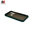 Чехол для телефона Huawei Y6P пластиковый с усиленной рамкой, темно-зеленого цвета, Case