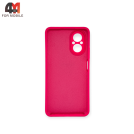 Чехол для телефона Realme C67 Silicone Case, ярко-розового цвета