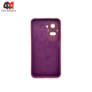 Чехол для телефона Huawei Nova 12 SE Silicone Case, цвет марсала