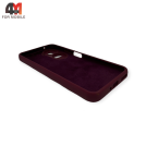 Чехол для телефона Huawei Nova 12 SE Silicone Case, цвет марсала