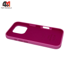 Чехол для Iphone 16 Pro Silicone Case Premium+MagSafe, Peony