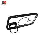 Чехол для Iphone 15 Pro Protective Plus+MagSafe, серого цвета