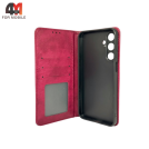 Чехол-книга для Samsung A16 5G в бок, бордового цвета