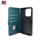 Чехол-книга для Honor 400 Pro шов, зеленого цвета, Case