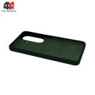 Чехол для Samsung S26 Silicone Case, темно-зеленого цвета