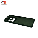 Чехол для Xiaomi Redmi Note 15 Pro 4G Silicone Case, темно-зеленый
