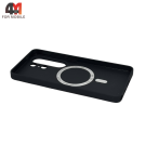 Чехол для Samsung S26 Ultra Silicone Case Premium с MagSafe, черный
