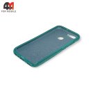 Чехол для телефона Huawei Nova 2 силиконовый с блестками, зеленого цвета