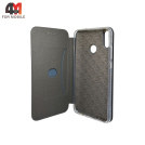 Чехол-книга для Honor 8X бок ракушка, синего цвета