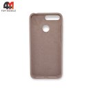 Чехол для телефона Huawei Y6 Prime 2018/Y6 2018/Honor 7A Pro/Honor 7C Silicone Case, пудрового цвета