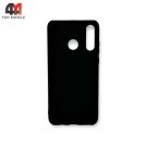 Чехол для телефона Huawei P30 Lite/Nova 4E/Honor 20S силиконовый, матовый, черного цвета
