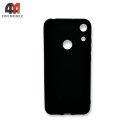 Чехол для телефона Huawei Y6 2019/Honor 8A/Y6s силиконовый, матовый, черного цвета