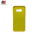 Чехол для Samsung S8 Plus Silicone Case, желтого цвета