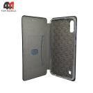 Чехол-книга для Samsung A10/A10S/М10 голубого цвета