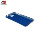 Чехол для телефона Huawei Y5 2017 силиконовый, матовый, синего цвета, Experts