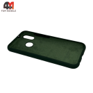Чехол для телефона Huawei P20 Lite/Nova 3E Silicone Case, темно-зеленого цвета
