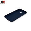 Чехол для Xiaomi Redmi 8A силиконовый, матовый, синего цвета