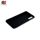 Чехол для телефона Huawei P20 силиконовый, тканевый, коричневого цвета