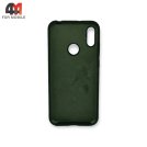 Чехол для телефона Huawei Y6 2019/Honor 8A/Y6s Silicone Case, темно-зеленого цвета