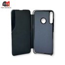 Чехол-книга для телефона Huawei P40 Lite E/Y7P/Honor 9C clear view cover, черного цвета