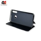 Чехол-книга для телефона Huawei P40 Lite E/Y7P/Honor 9C clear view cover, черного цвета